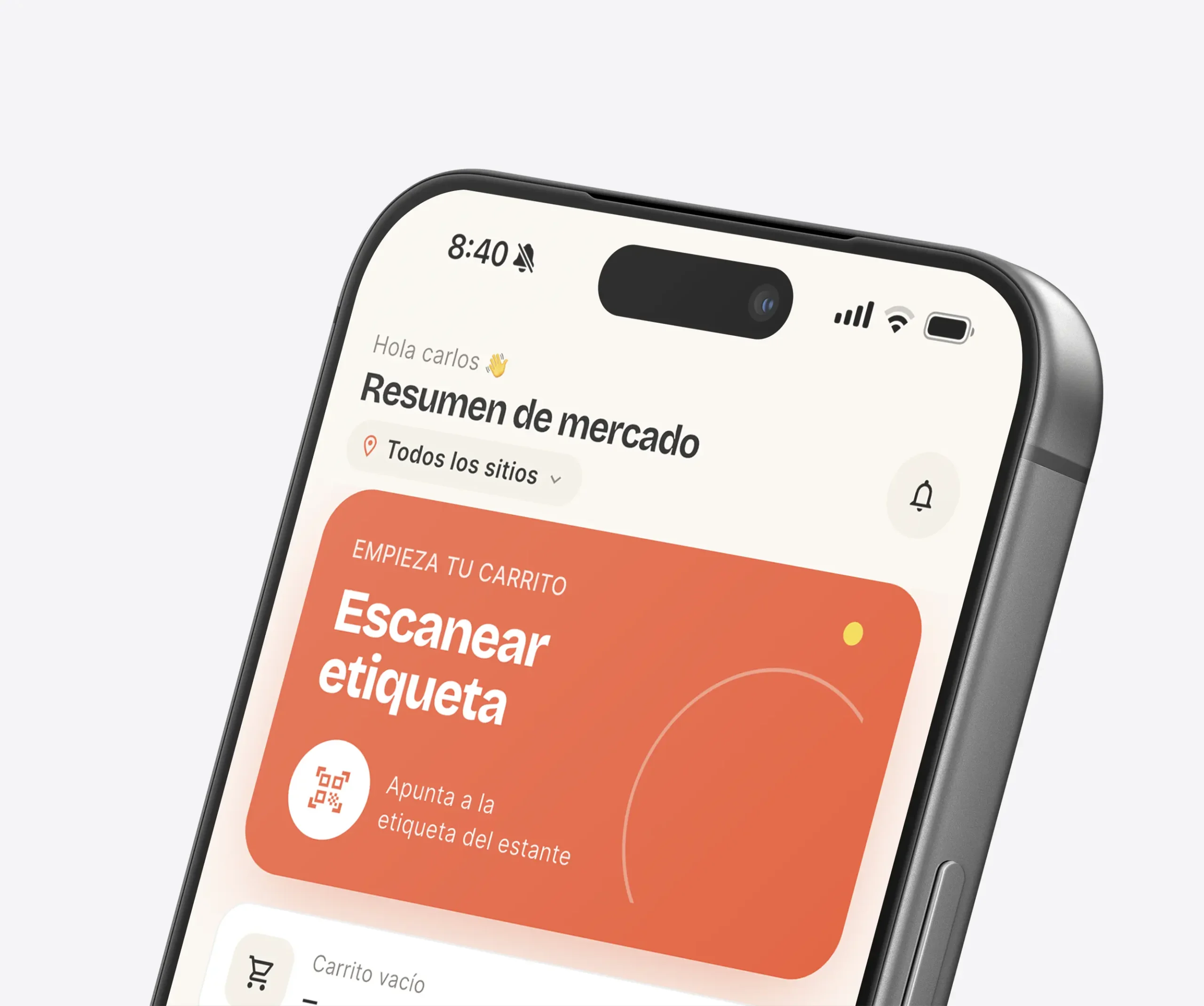 App Mi Mercado para escanear códigos de barras y armar listas de compra, desarrollada por Ingeniería Pixel